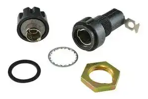 03420004HXPL: FUSE HOLDER, 6.3 X 32MM, PANEL MOUNT
