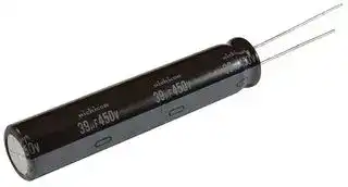 UCS2W390MND9: ALUMINUM ELECTROLYTIC CAPACITOR, 39UF, 450V, 20%, RADIAL