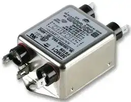 15EMC1: Power Line Filter, General Purpose, 250 VAC, 15 A, Single Phase, 2 Stage, Chassis Mount
