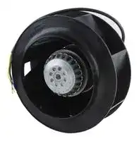 R2E225-BD40-28: CENTRIFUGAL FAN, 115V, 4 WIRE LEADED