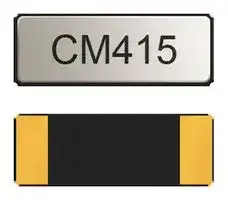 CM41532768DZFT: CRYSTAL, 32.768KHZ, 12.5PF, 4.1 X 1.5MM