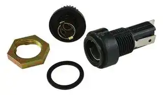 03420058H: FUSE HOLDER, 6.3 X 32MM, PANEL MOUNT