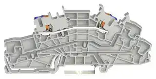 2203-6651 — TERMINAL BLOCK, DIN RAIL, 2POS, 12AWG