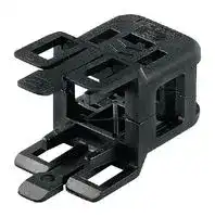 1563100000: STRAIN RELIEF, BLACK, 24POS, PA