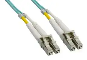FO-10GGBLCX20-001: FIBRE OPTIC CABLE, LC-LC, MULTIMODE, 1M