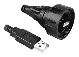 PX0840/AA/2M00.: USB CBL, 2.0 A PLUG-SEALED PLUG, 6.6FT