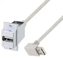 U2A00007-72I: USB CABLE, 2.0 A PLUG-RCPT, 72
