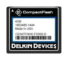 CE04TFNHK-FD000-D: MEMORY CARD, COMPACTFLASH, SLC, 4GB