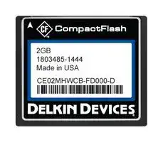 CE02MHWCB-FD000-D: MEMORY CARD, COMPACTFLASH, SLC, 2GB