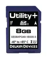 SE08APG49-1B000-3: MEMORY CARD, SDHC, CLASS 10, MLC, 8GB