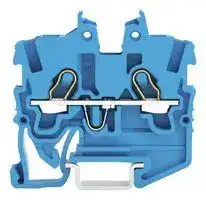 2050-1204.: TERMINAL BLOCK, DIN RAIL, 2POS, 16AWG