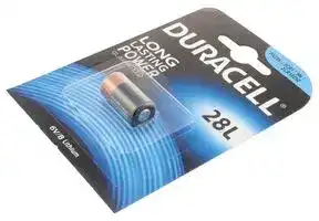 PX28L: Battery, Single Cell, 6.2 V, 4SR44, Lithium Manganese Dioxide, 150 mAh