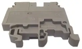 011546820: DIN Rail Mount Terminal Block, 3 Ways, 22 AWG, 10 AWG, 4 mm², Screw, 32 A