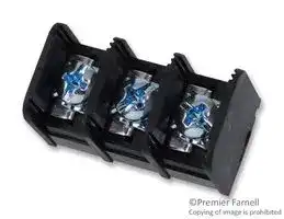 NC6-P108-03: TERMINAL BLOCK, BARRIER, 3 POSITION, 22-12AWG