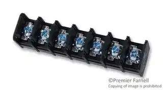 NC6-P108-07: TERMINAL BLOCK, BARRIER, 7 POSITION, 22-12AWG