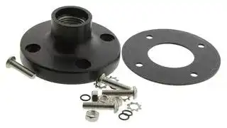 88256: MOUNTING BASE, 70MM, BLACK PAINTED ZINC