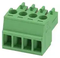 1840382: Pluggable Terminal Block, 3.5 mm, 4 Ways, 28 AWG, 16 AWG, 1.5 mm², Screw