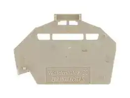 1610840000: END PLATE, PLASTIC, TERMINAL BLOCK