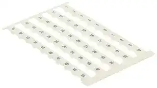 1653350001: TERMINAL BLOCK MARKER, 1-50, 8MM CARD-50
