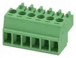 1840405: Pluggable Terminal Block, 3.5 mm, 6 Ways, 28 AWG, 16 AWG, 1.5 mm², Screw