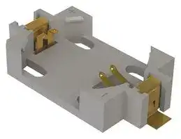1060TR: COIN CELL HOLDER, 20MM DIA, VIBRA-FIT