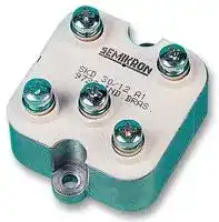 SKD 30/12 A1: Bridge Rectifier, Three Phase, 1.2 kV, 30 A, Module, 5 Pins, 2.2 V