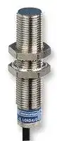XS608B1NBL2: Inductive Proximity Sensor, Cylindrical, OsiSense XS, M8, 2.5 mm, NPN, 12 to 48V, Pre-wired, 2m