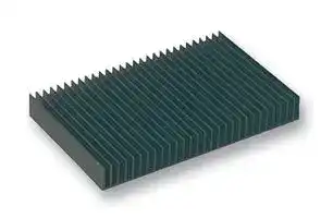 150CN-01250-A-200: Heat Sink, Extruded Range - 4, Black Anodized, 1 °C/W, 200 mm, 25 mm, 125 mm