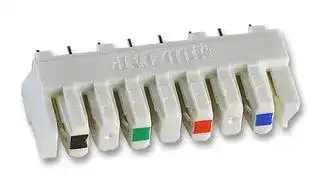 36.A0760: Wire-To-Board Terminal Block, 8 Ways, 26 AWG, 22 AWG
