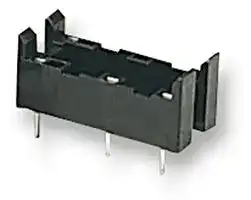 P6B-04P: Relay Socket, Through Hole, Quick Connect, 4 Pins