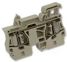 174675 ZDU10 BEIGE: Standard Terminal Block, 1 Contacts, 10 mm, Terminal Block, DIN Rail, DIN Rail Mount, 6 AWG