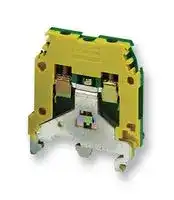 016511316: DIN Rail Mount Terminal Block, 2 Ways, 22 AWG, 12 AWG, 4 mm², Clamp