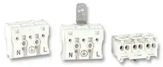 9800103SKB: Panel Mount Barrier Terminal Block, 1 Row, 3 Ways, 10 mm, 24 A