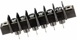38720-3206: TERMINAL BLOCK, BARRIER, 6POS, 12AWG