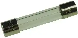 BK/AGC-1-6/10-R: FUSE, CARTRIDGE, 1.6A, 6.3X32MM, FST ACT