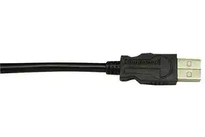 USB2AA200PUHFFR: COMPUTER CABLE, USB 2.0, 6.56FT, BLACK