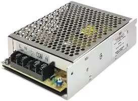 AWSP40-24: AC-DC CONVERTER, ENCLOSED, 1 O/P, 24W, 1.7A, 24V