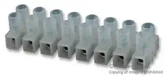 39100-2008: TERMINAL BLOCK, BARRIER, 8POS, 10AWG