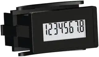 6300-0600-0000: COUNTER, 8-DIGIT LCD