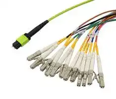 MPM12OM5-LCR-05: FIBRE CORD, MPO PLUG-LC, MM, 500MM