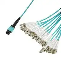 MPM24OM3-LCR-05: FIBRE CORD, MPO PLUG-LC, MM, 500MM