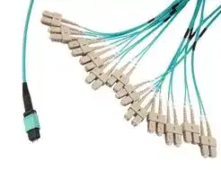 MPM24OM3-SCR-05: FIBRE CORD, MPO PLUG-SC, MM, 500MM