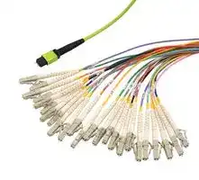 MPM24OM5-FLCR-05: FIBRE CORD, MPO PLUG-LC, MM, 500MM