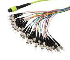 MPM24OM4-STR-05: FIBRE CORD, MPO PLUG-ST, MM, 500MM
