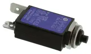 106-P10-10A: Thermal Circuit Breaker, 106 Series, 10 A, 1 Pole, 48 V, 240 V, Panel