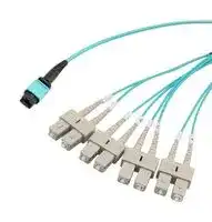 MPM8OM4-SCR-05: FIBRE CORD, MPO PLUG-SC, MM, 500MM