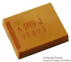 TCNO106M010R0500: TANT CAP, POLYMER, 10UF, 10V, CASE O