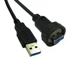 67U3AC-006-K: USB CABLE, 3.0 A PLUG-A PLUG, 1.83M