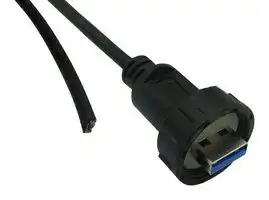 67U3AD-006-K: USB CABLE, 3.0 A PLUG-FREE END, 1.83M