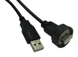 67U2AC-003-K: USB CABLE, 2.0 A PLUG-A PLUG, 914.4MM